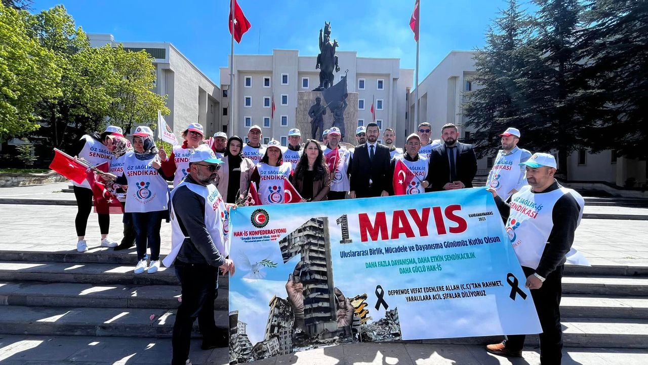 Nevşehir'de 1 Mayıs İşçi Bayramı kutlandı