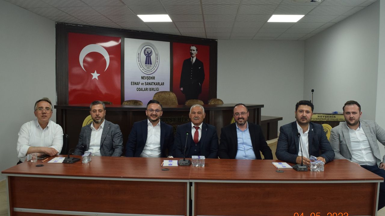 AK Parti Nevşehir Heyetinden Birlik Başkanlığı Ziyaret