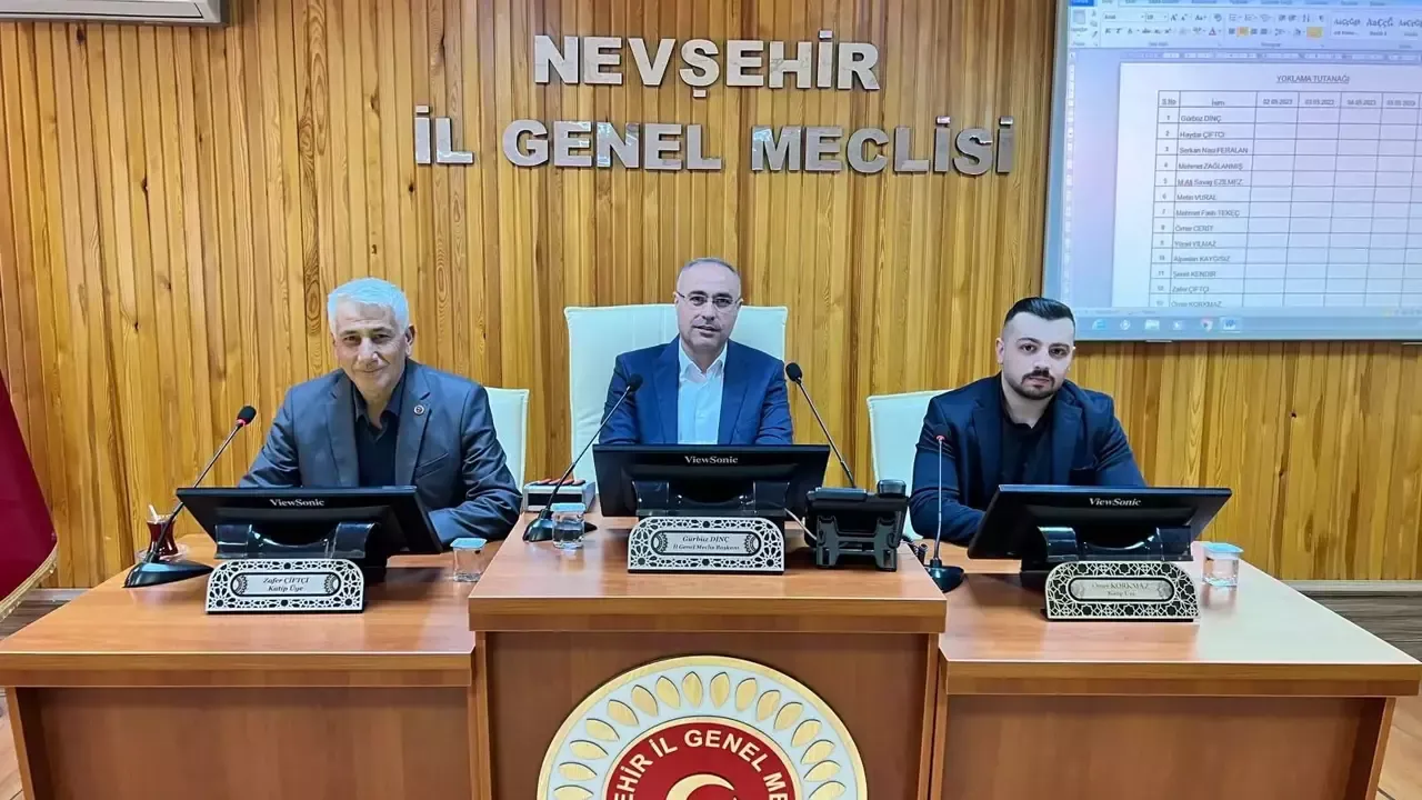 Nevşehir İl Özel İdaresi Mayıs Ayı Meclis Kararları Açıklandı