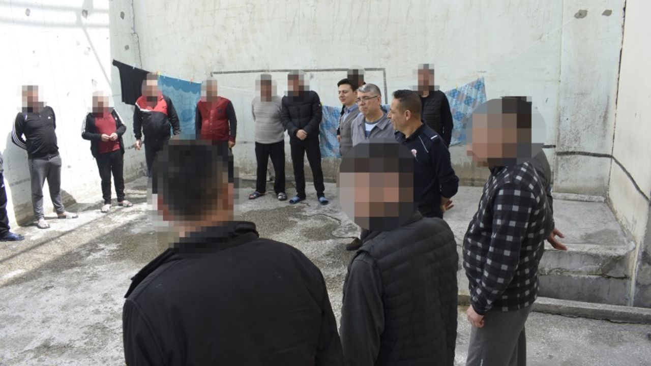 Nevşehir Kapalı Ceza İnfaz Kurumunda Bayramlaşma