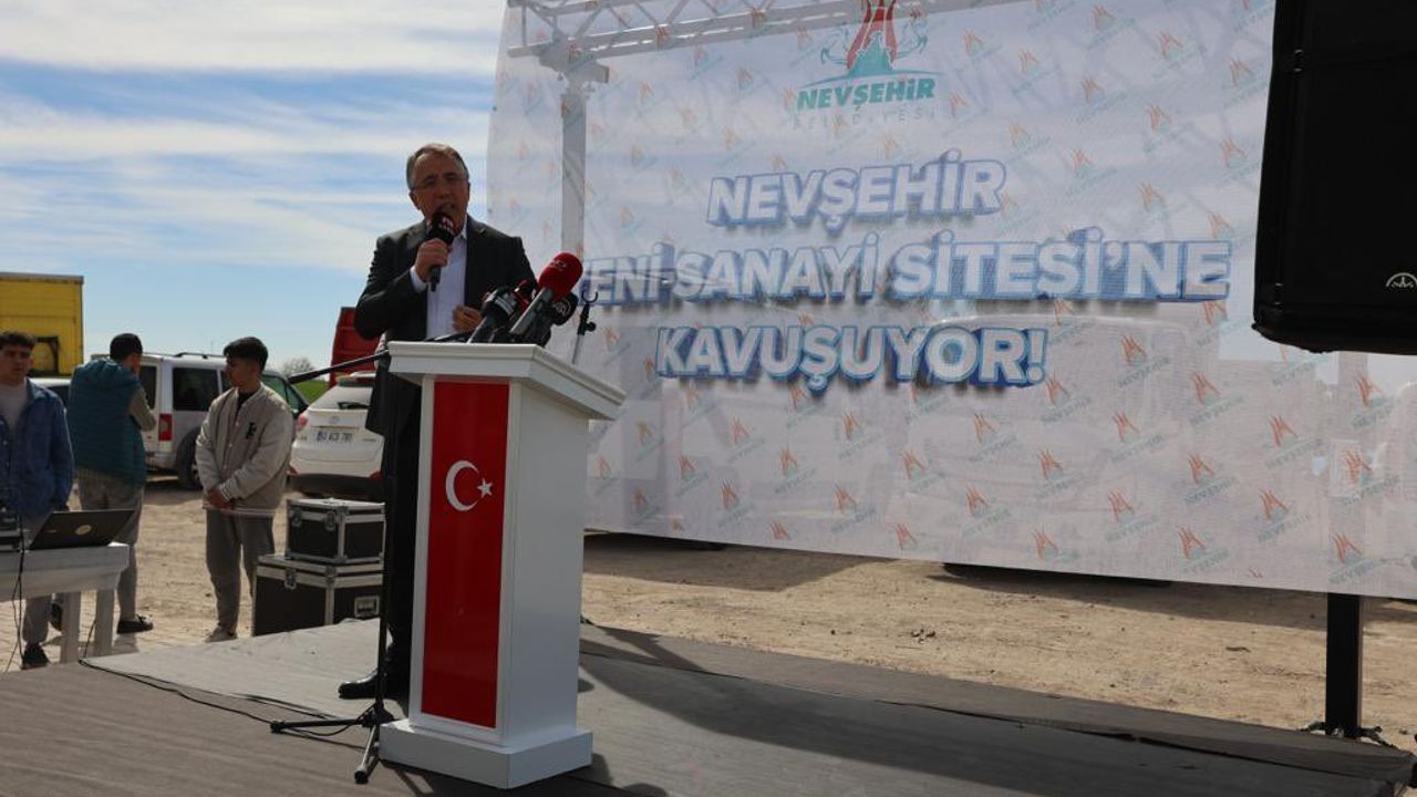 Nevşehir yeni sanayi sitesine kavuşuyor