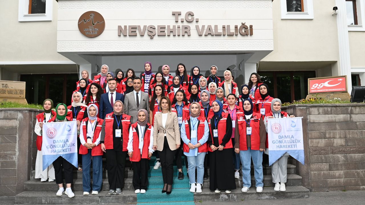 Damla Gönüllülük Hareketi Kapadokya'nın merkezi Nevşehir’de