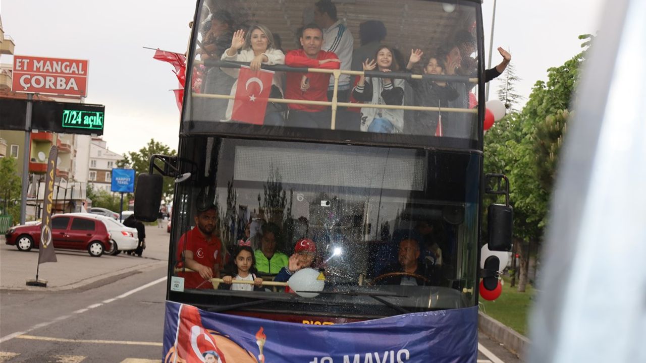 Nevşehir'de araç korteji düzenlendi