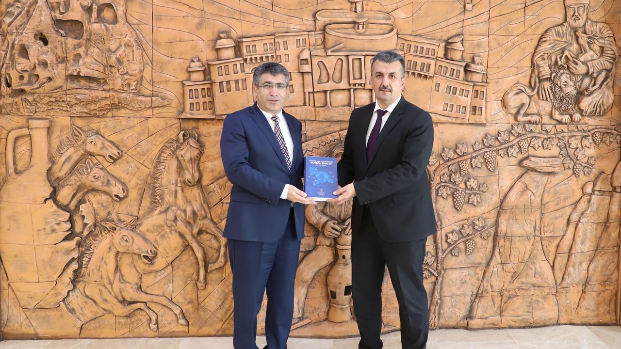 Nevşehir Sanayi ve Teknoloji İl Müdürü Şahin’den Rektör Aktekin’e Ziyaret