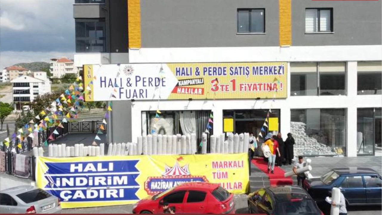 Halı İndirim Çadırı Nevşehir'de Açıldı ‼️