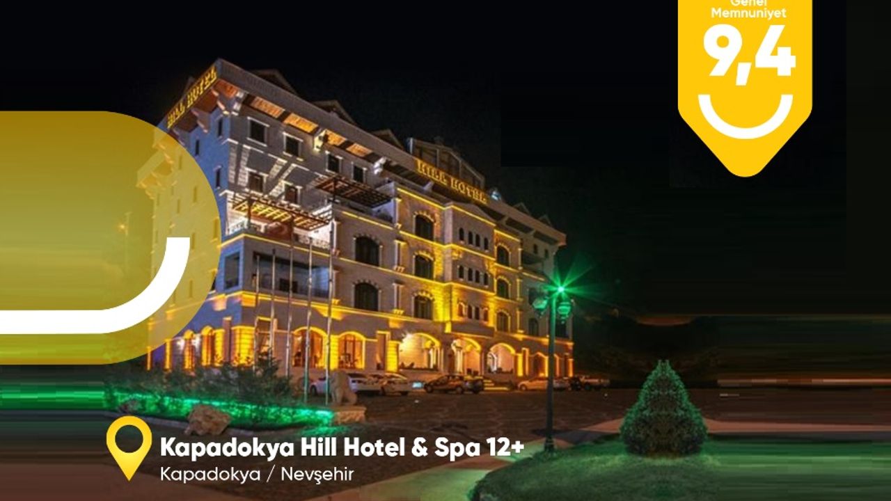 Kapadokya Hill Hotel & Spa Türkiye'nin en beğenilen otelleri arasında