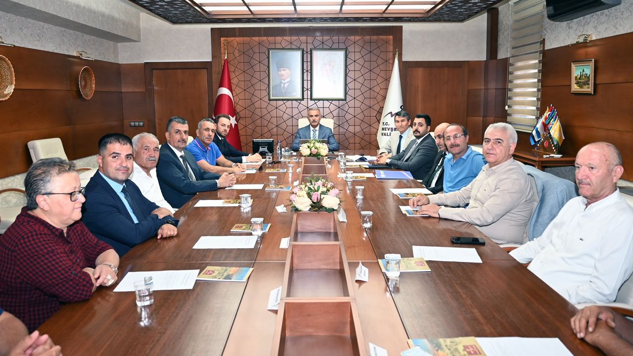 Nevşehir'de İl istihdam ve mesleki eğitim kurulu toplantısı yapıldı