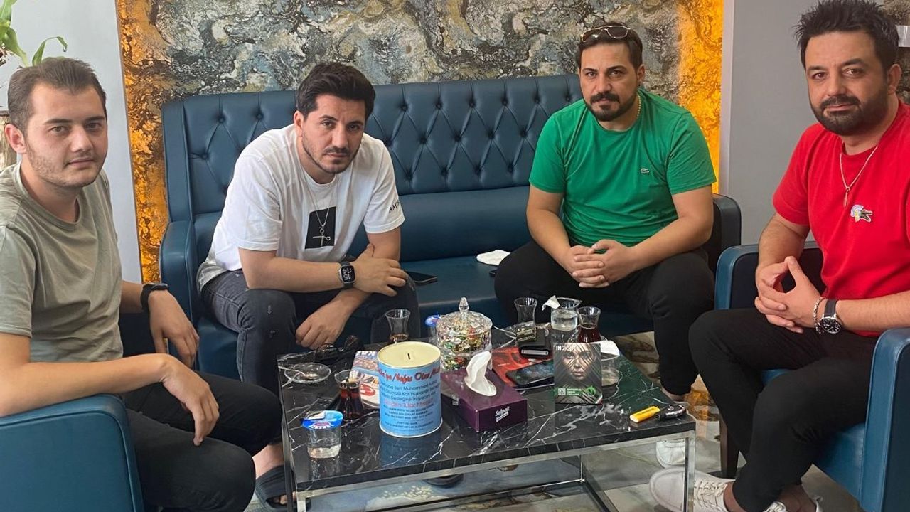 Fahrettin Uslu, Dünya Şampiyonu Berat Polatoğlu'nu ağırladı