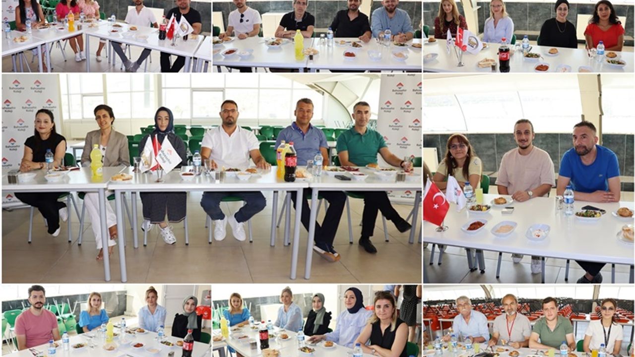 Bahçeşehir Koleji Eğitim Kadrosu Yemekte Bir Araya Geldi