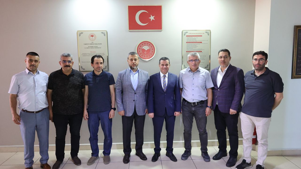 Nevşehir Milletvekili Özgün, İl Müdürü Memiş'i Ziyaret Etti