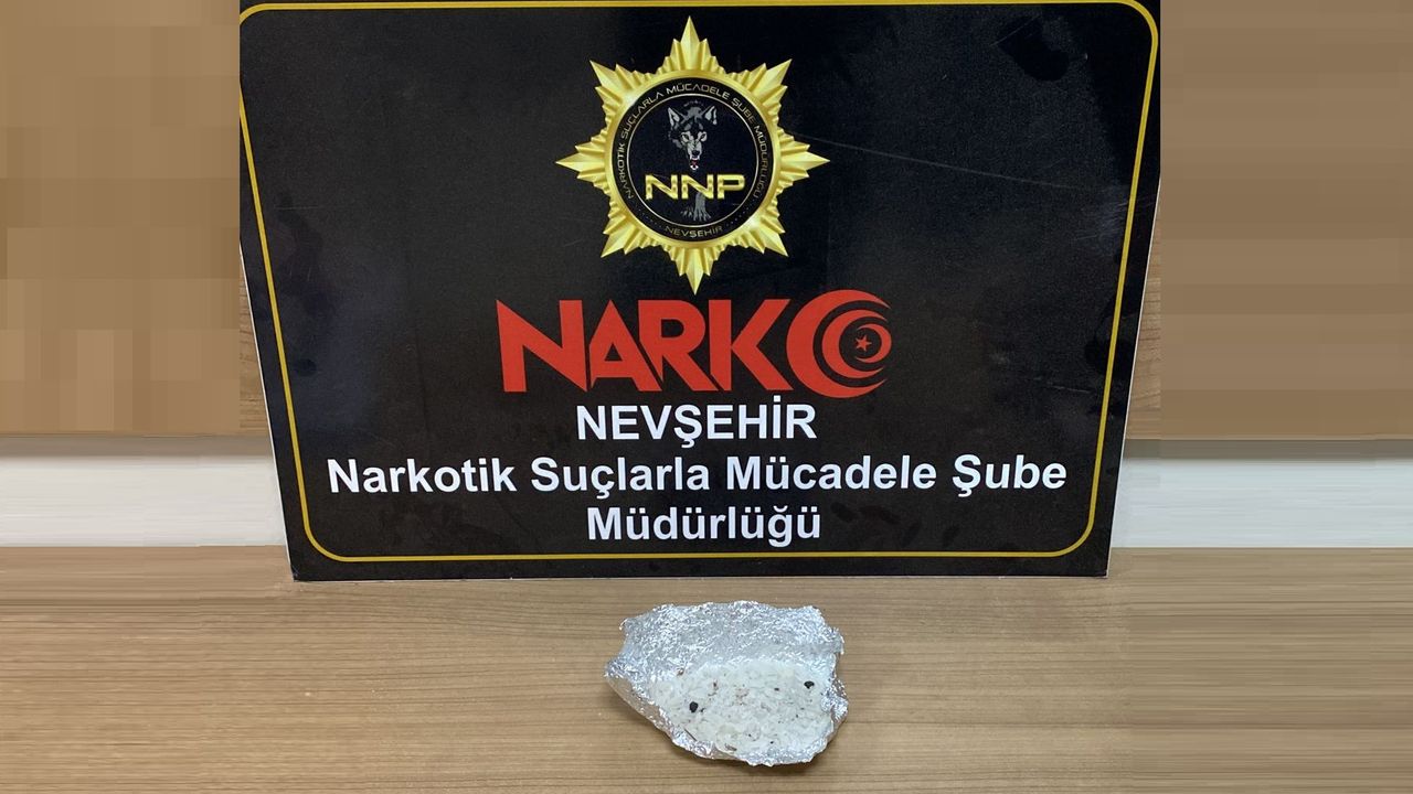 Nevşehir'de yabancı uyruklu iki uyuşturucu taciri tutuklandı