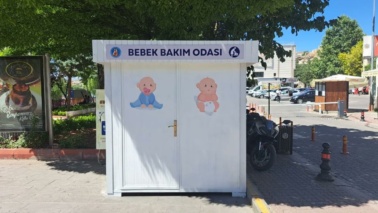 Nevşehir'de ilk! Bebek bakım odası Avanos'ta hizmete başladı