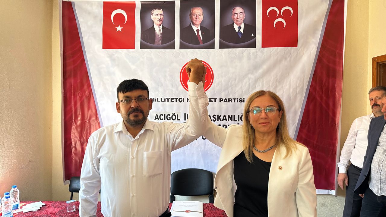 MHP Acıgöl İlçe Başkanı İsmail Hakkı Ercan güven tazeledi
