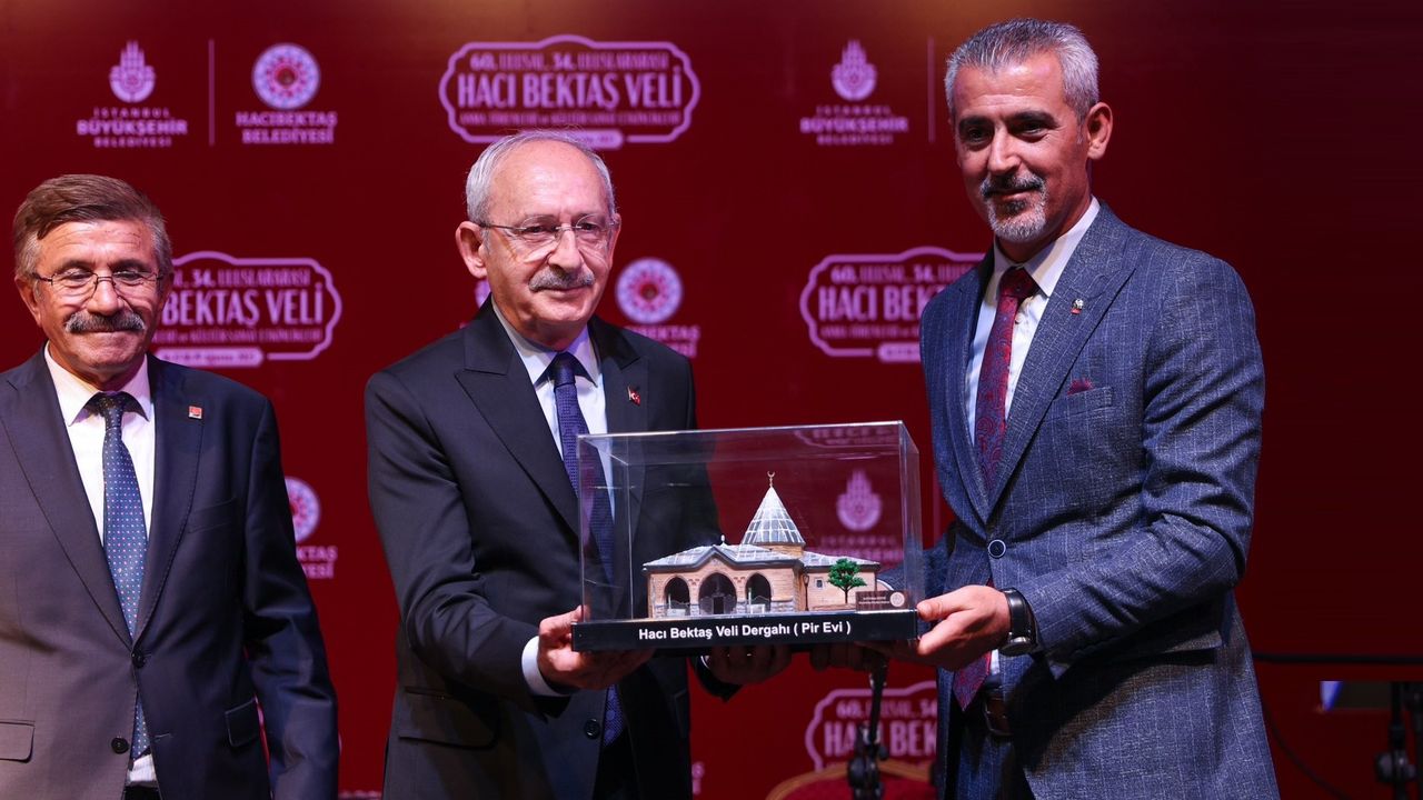 CHP Lideri Kemal Kılıçdaroğlu Hacıbektaş'ta…