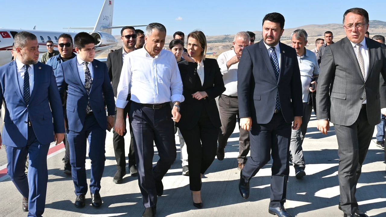 İçişleri Bakanı Ali Yerlikaya Nevşehir'e geldi