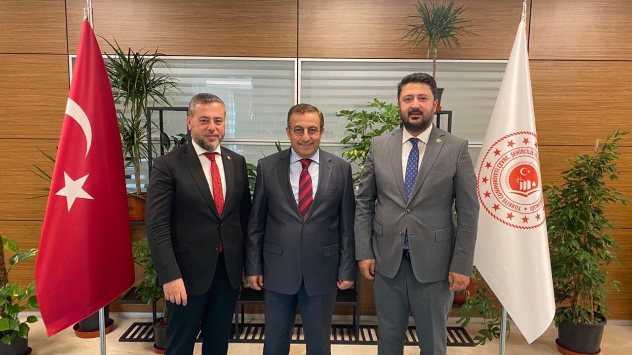 AK Parti Nevşehir Milletvekillerinden Bakan Yardımcısı Tuzcuoğlu’nu ziyaret