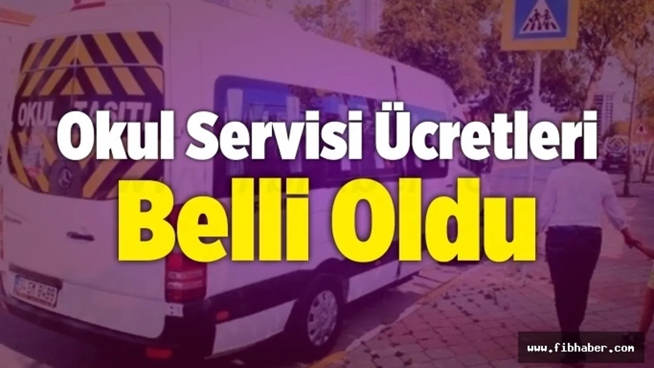 Nevşehir'de okul servisi ücretleri belli oldu