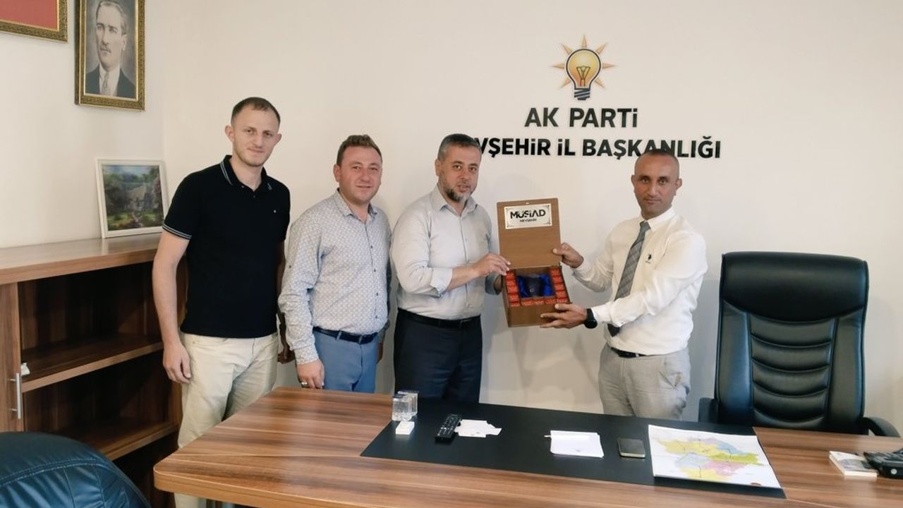 MÜSİAD Nevşehir Heyeti Milletvekili Özgün'ü Ziyaret Etti