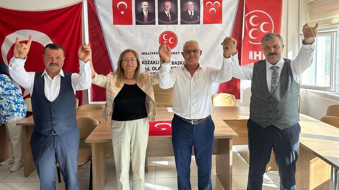 MHP Kozaklı Yeni İlçe Başkanı Canip Yüksel Oldu