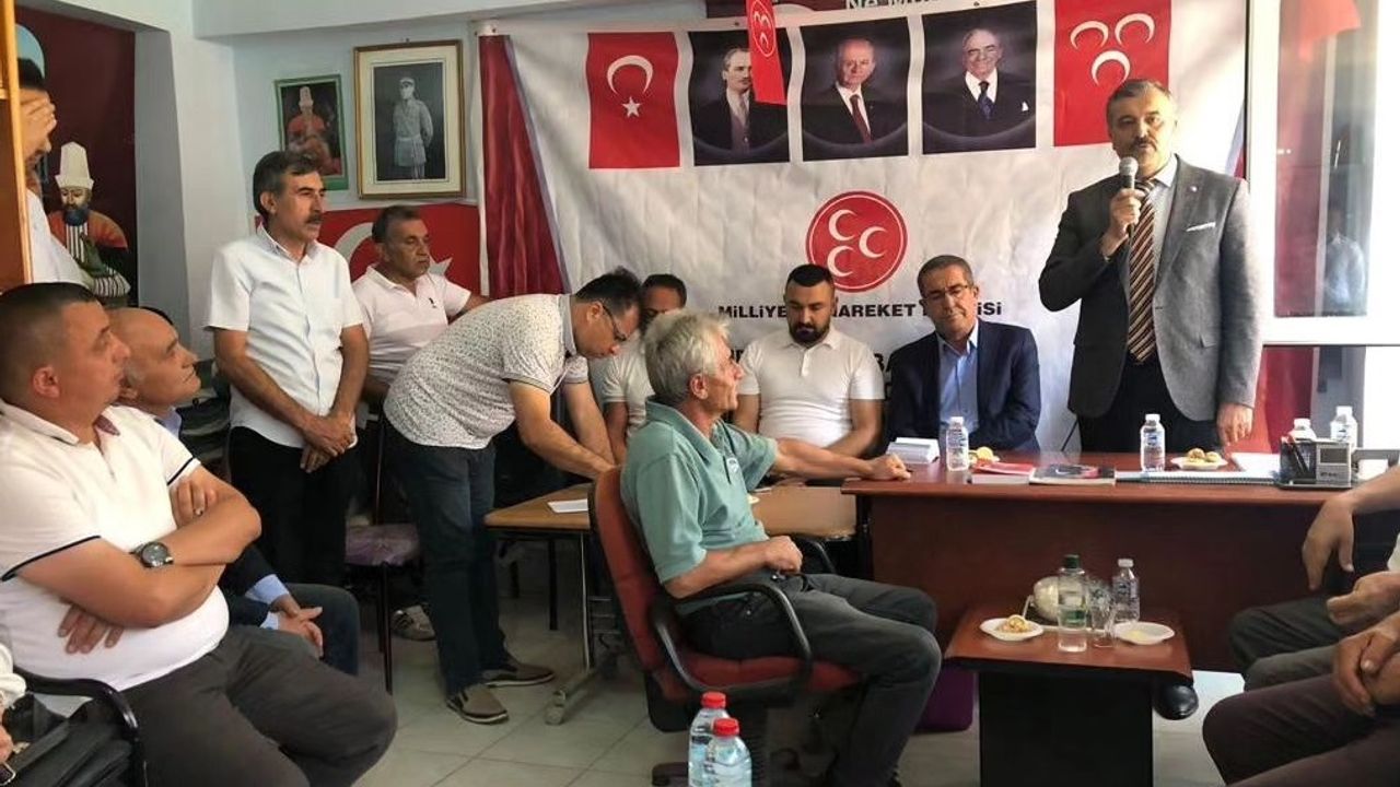 MHP Hacıbektaş Yeni İlçe Başkanı Cevahir Osman Erdoğan Oldu