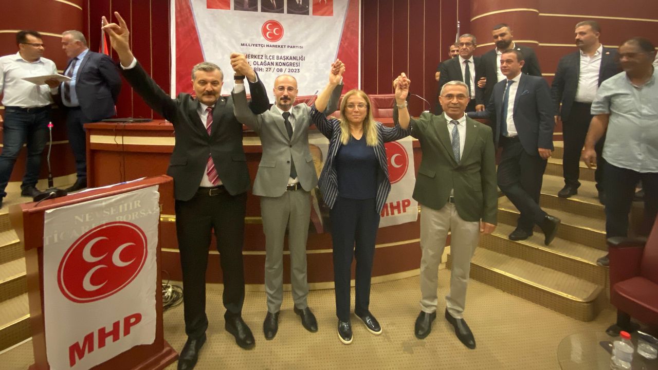 Nevşehir MHP'de Merkez İlçe Başkanı Beyazıt Deniz oldu