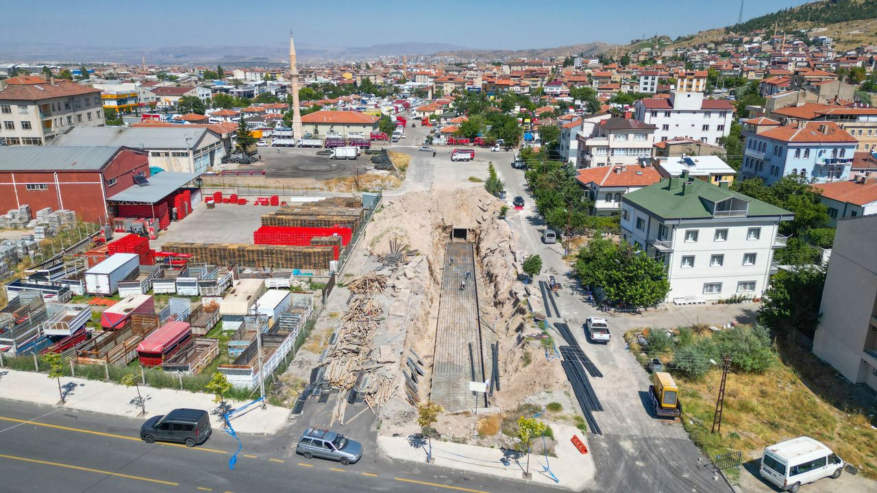 Nevşehir Mehmet Akif Ersoy Mahallesi’ndeki Menfez Yenileniyor