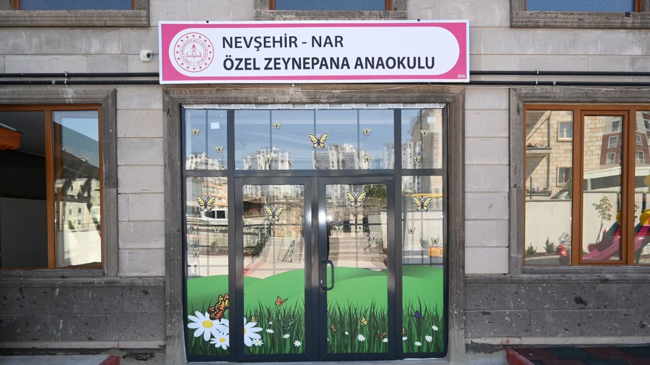 Nevşehir Nar'da 'Özel Zeynepana' Anaokulu kayıtları devam ediyor