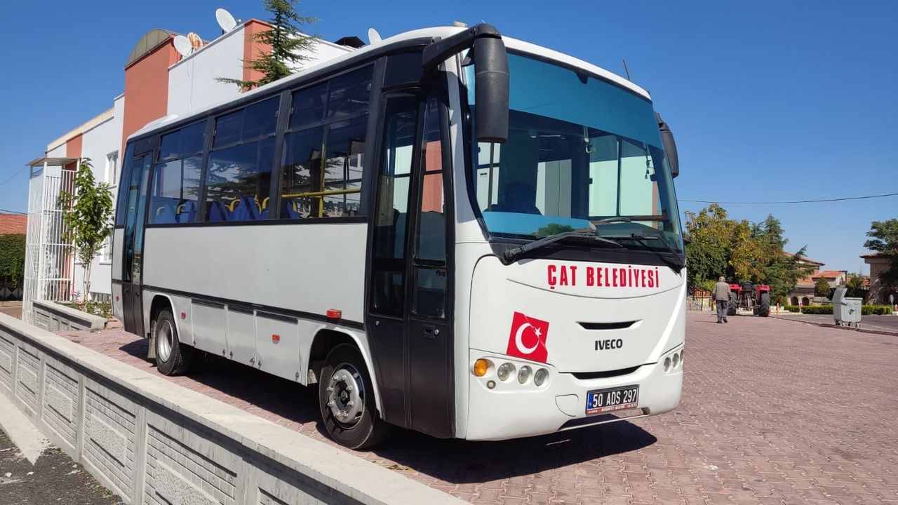 Artık Çat Belediyesi Nevşehir'e yolcu taşıyacak