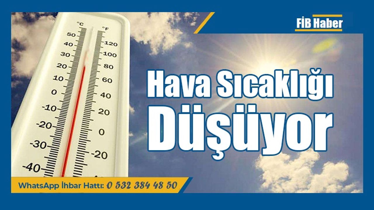 Nevşehir'de hava sıcaklıkları düşüyor!