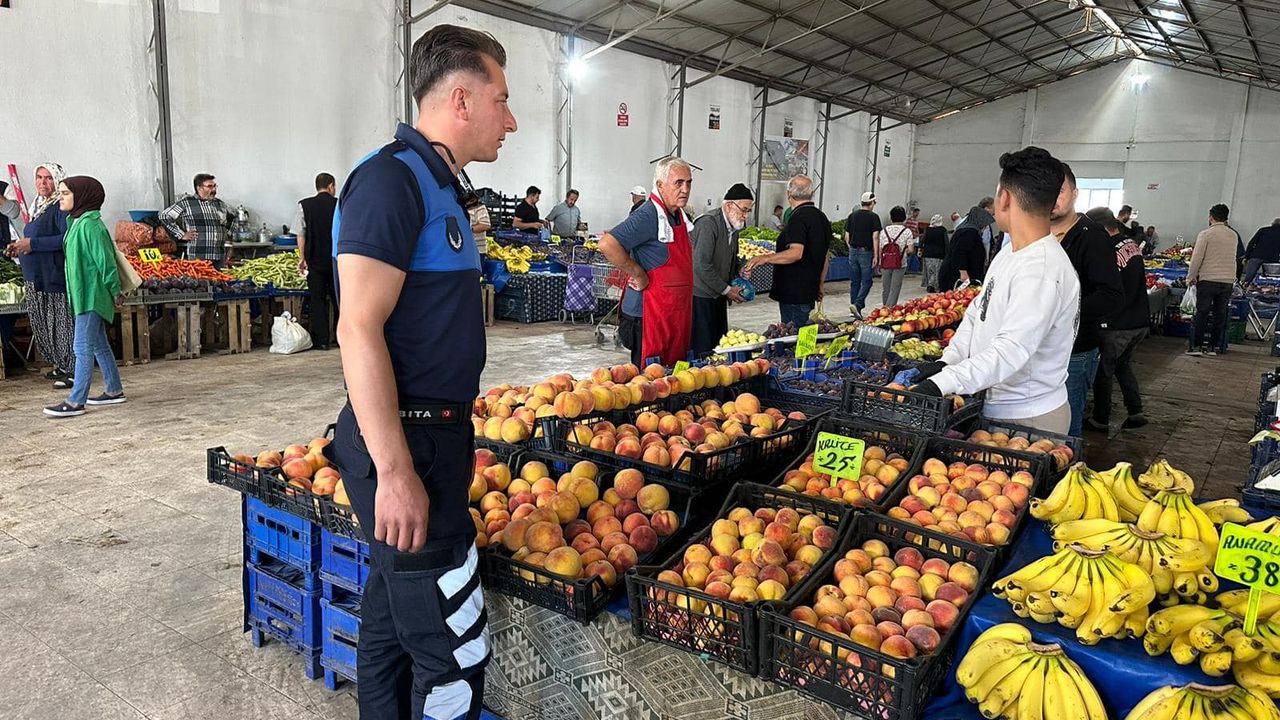 Gülşehir'de pazaryeri denetimleri sıkı tutuluyor