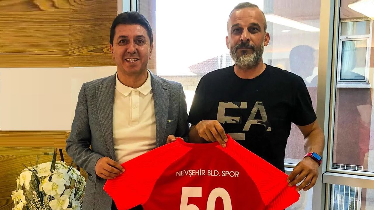 Ender Alkan, Esat Özaltın ile Nevşehir Belediyespor'u görüştü
