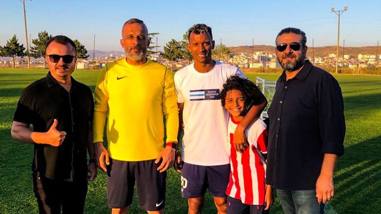 Luis Nani, Nevşehir Belediyespor'un antrenmanını ziyaret etti