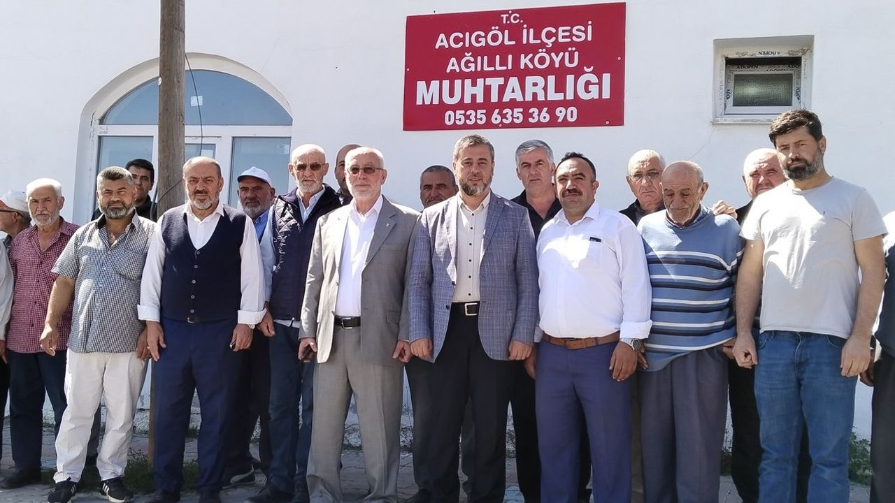 Nevşehir Milletvekili Özgün, Acıgöl köylerini ziyaret etti