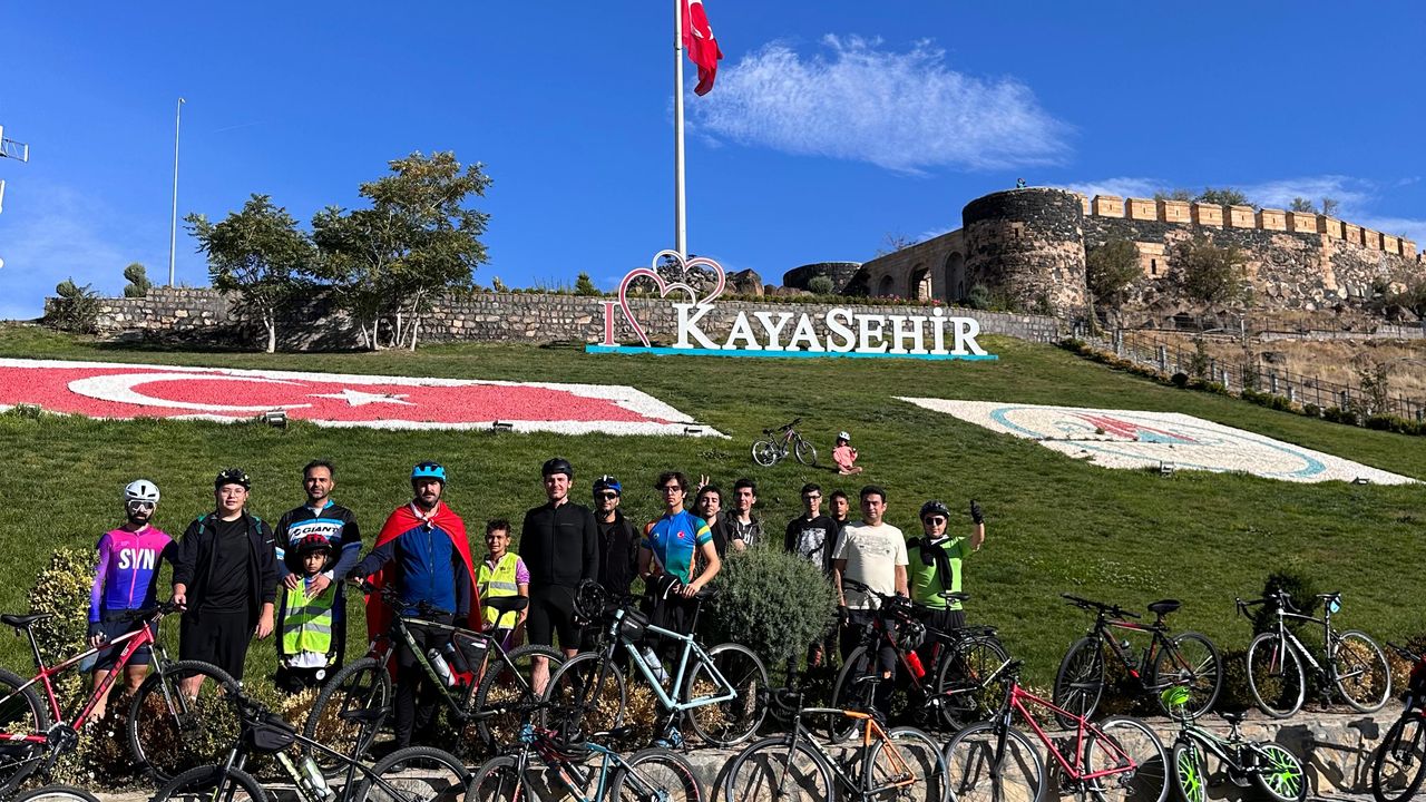 Nevşehir'de Cumhuriyet Bayramı Bisiklet Turu