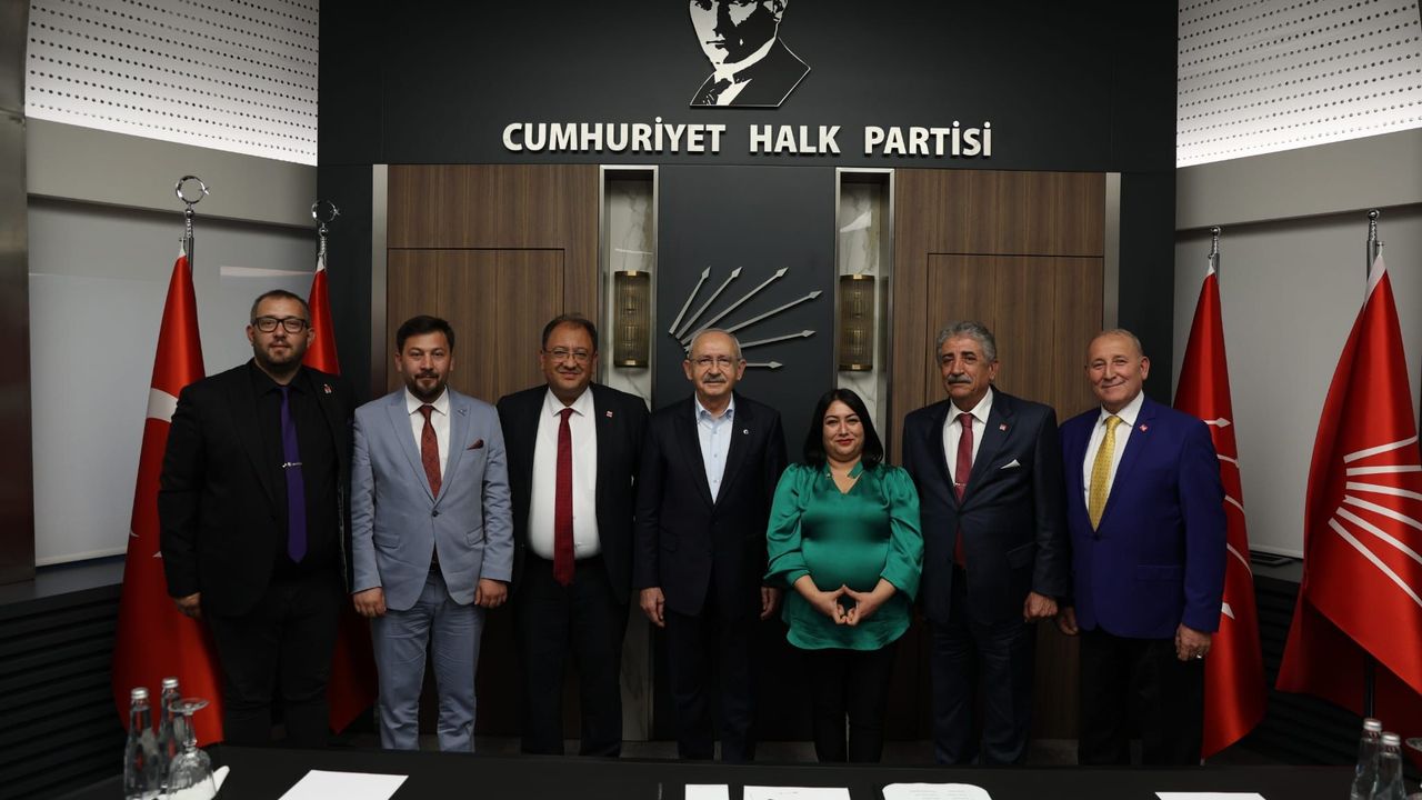 CHP Nevşehir yönetimi Kılıçdaroğlu'nu ziyaret etti