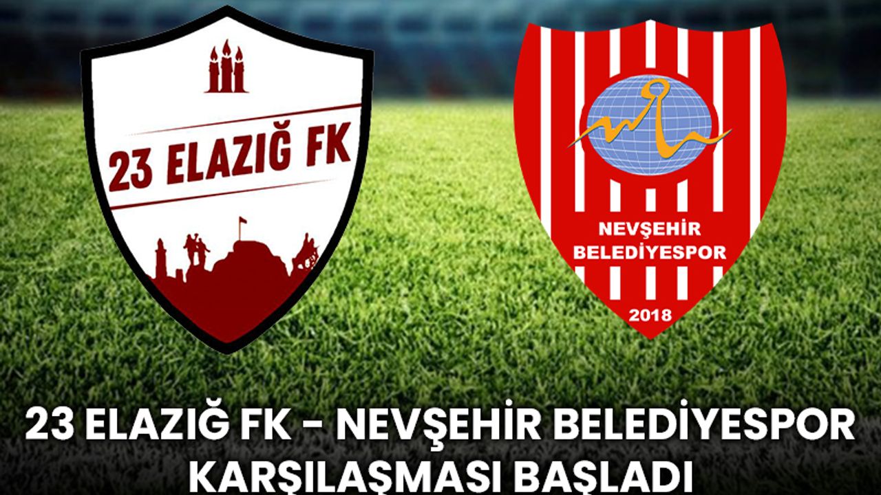 23 Elazığ FK 1-0 Nevşehir Belediyespor (Maç sonucu)