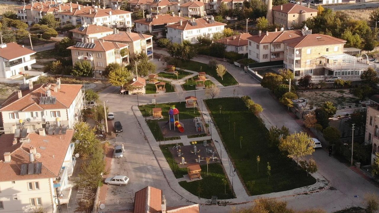 Ürgüp Belediyesi'nden Fatih Mahallesi'ne yeni park