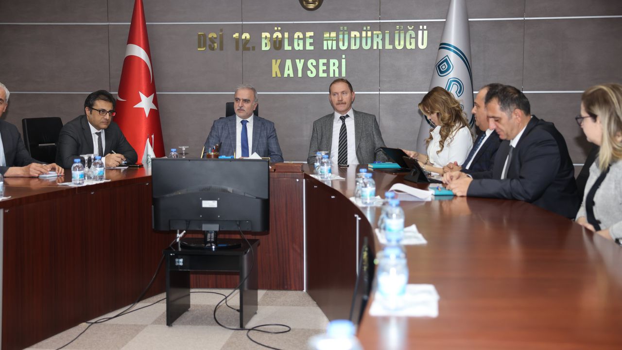 Nevşehir'in DSİ yatırımları görüşüldü