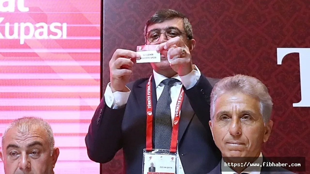 Nevşehir Belediyespor'un kupada rakibi belli oldu