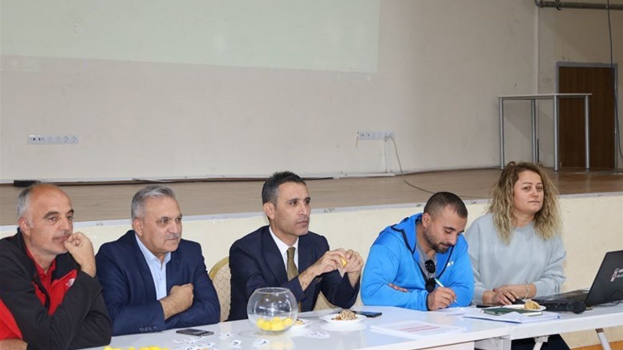 Nevşehir Okul Sporları fikstür çekimi gerçekleşti