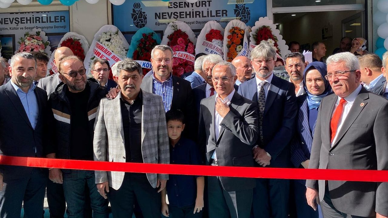 Esenyurt Nevşehirliler Derneği´nin Açılışı Yapıldı