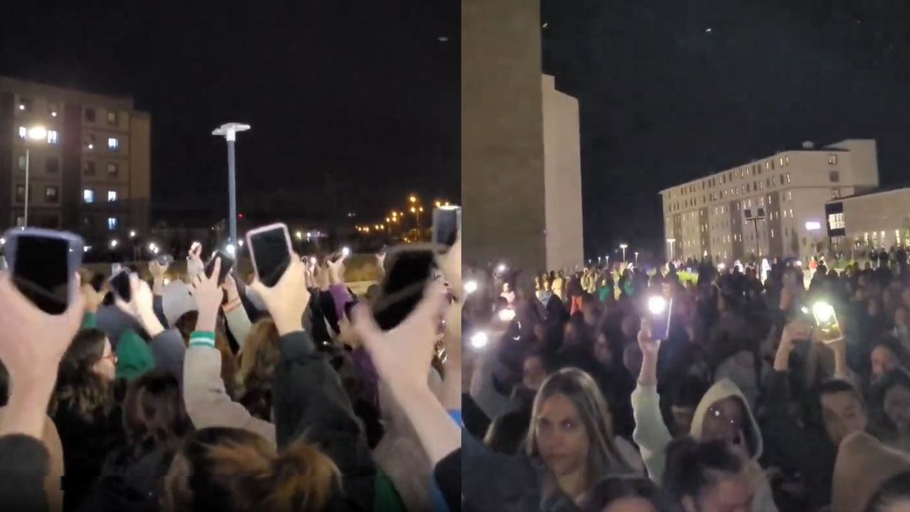 Nevşehir'de KYK Yurdunda 'Zeren Ertaş' protestosu