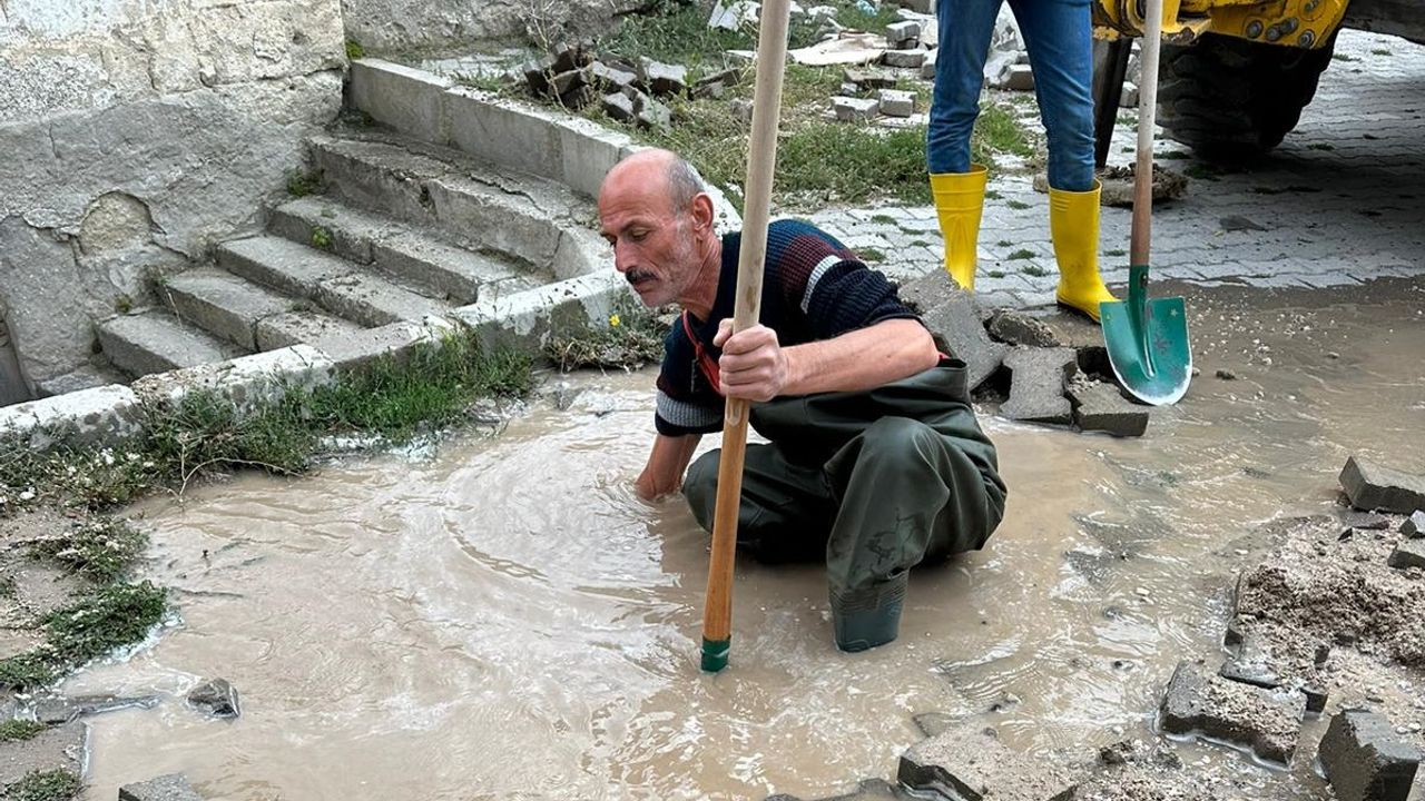 Nevşehir köylerinde su arızaları giderildi