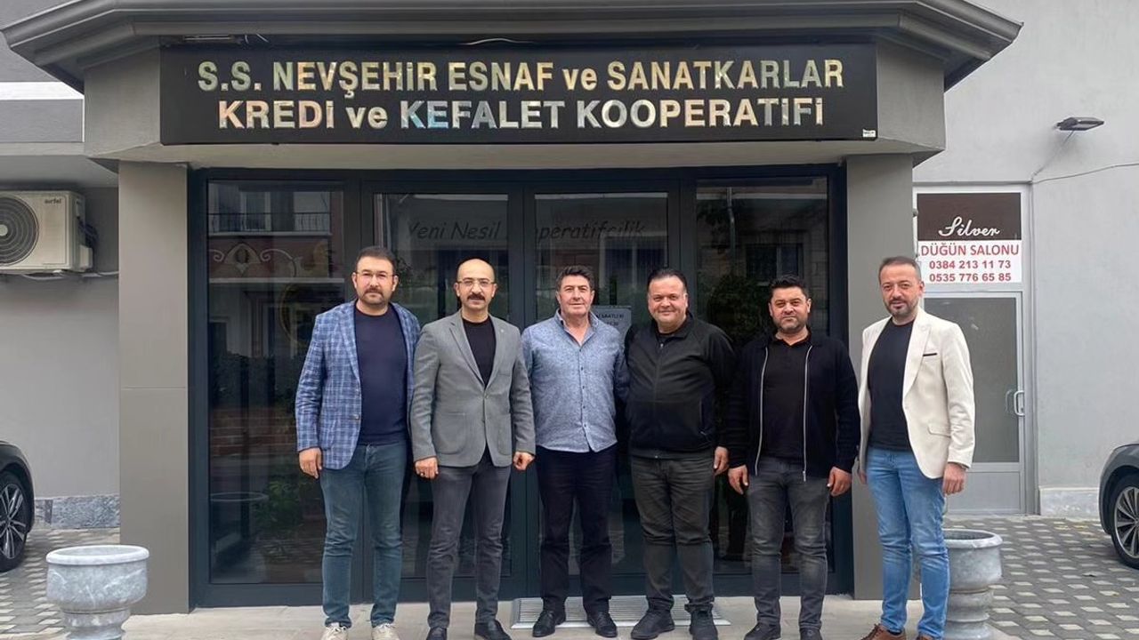 MHP heyeti Nevşehir'de  STK’ları ziyaret etti