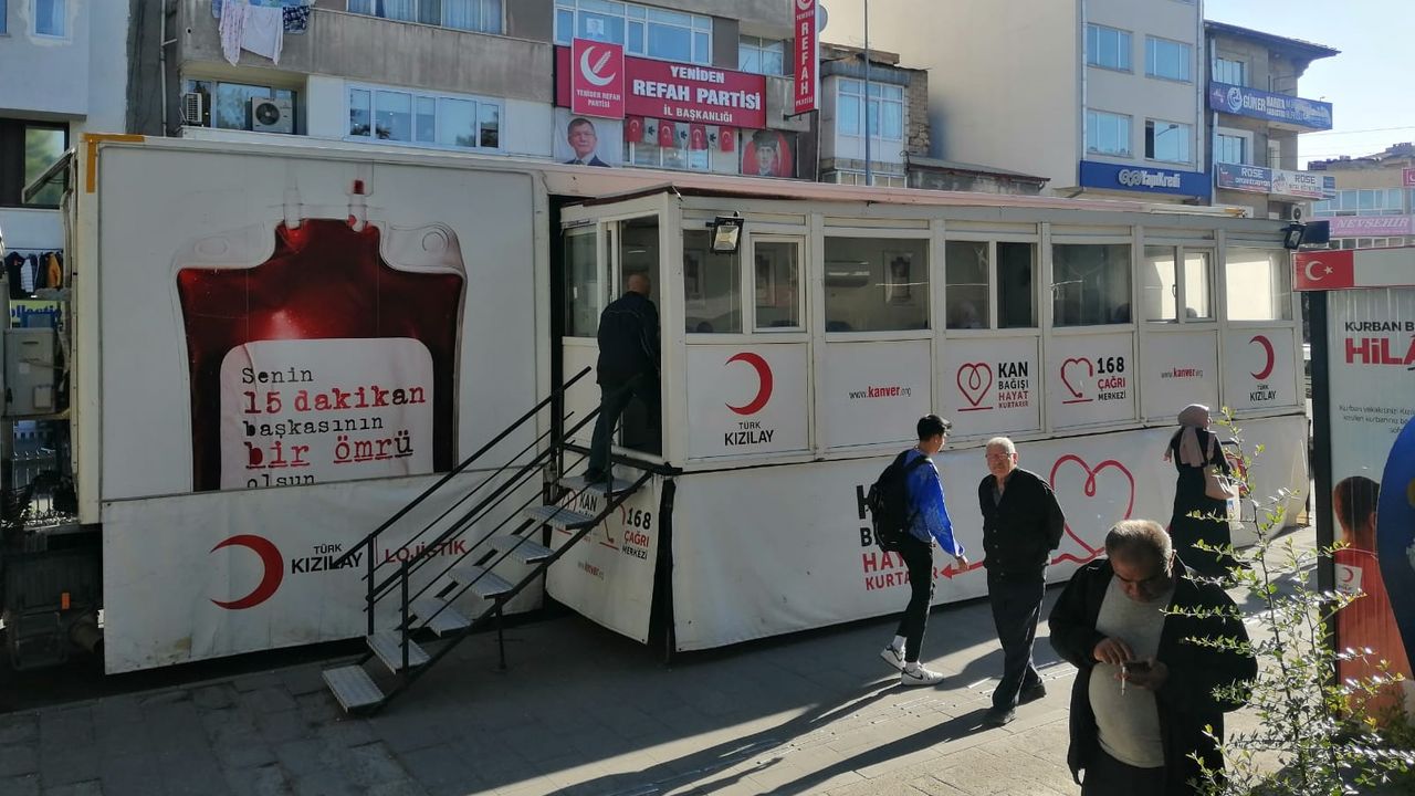 Nevşehir Kızılay'dan kan bağışına davet