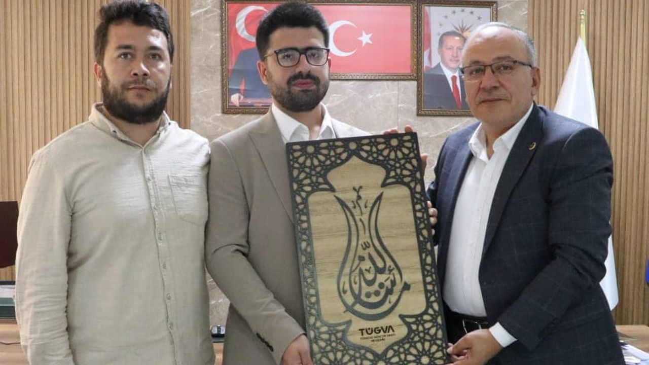 TÜGVA Nevşehir İl Yönetiminden Başkan Aksoy’a Ziyaret