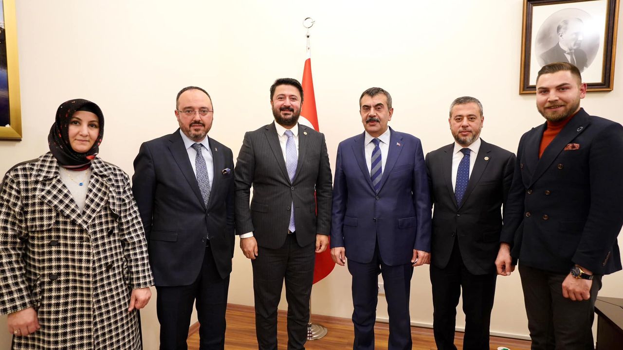 Nevşehir heyeti, Milli Eğitim Bakanı ile görüştü