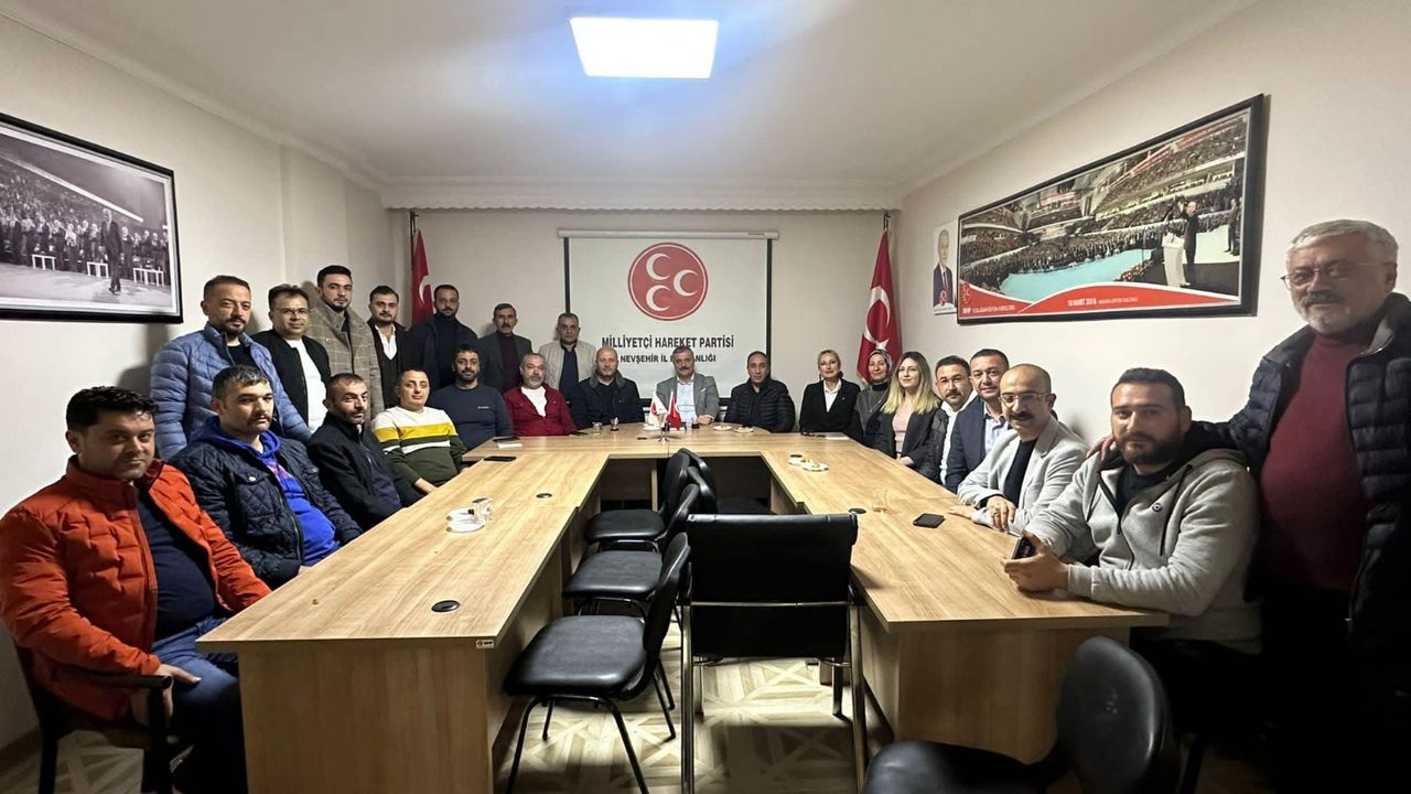 Nevşehir MHP'nin toplantısı 5 saat sürdü