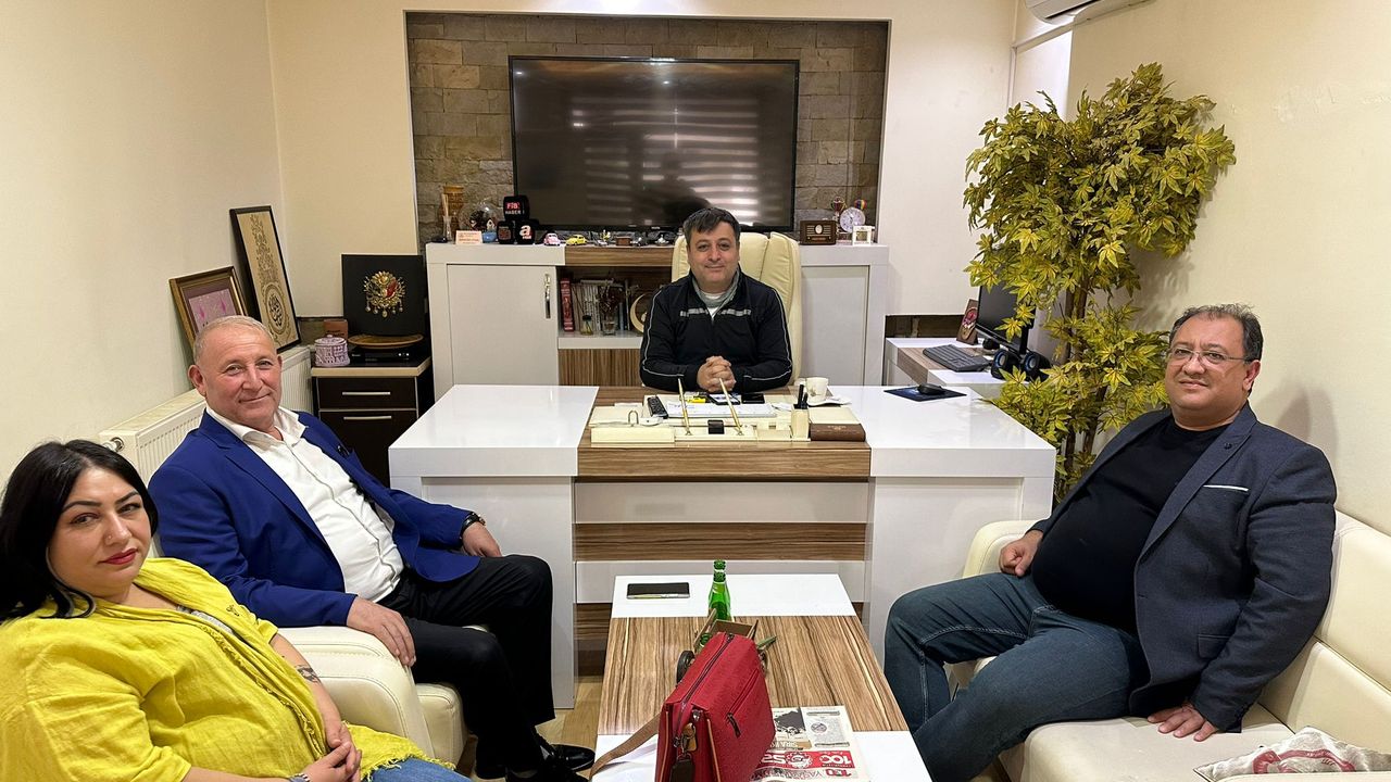 CHP İl Başkanı Yumuş'tan FİB Haber’e ziyaret