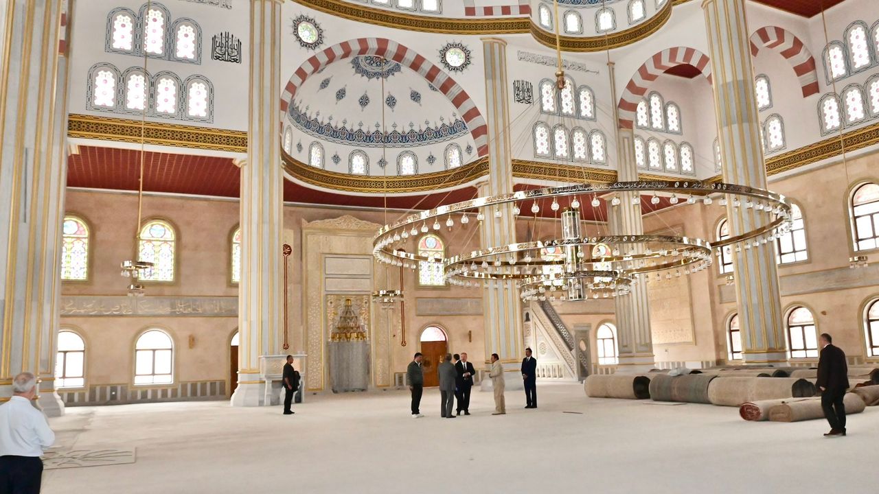 İşte Nevşehir Külliye Camii'nde son durum!